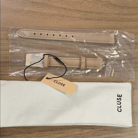 BRAND NEW, 12mm CLUSE bands, hazelnut & black - Picture 2 of 3